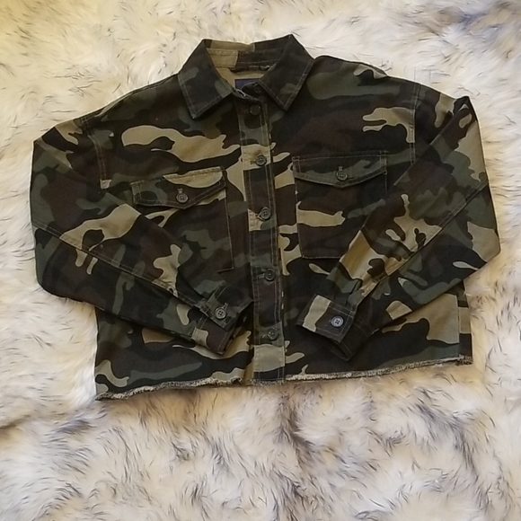 Forever 21 Army Jacket - Picture 1 of 6